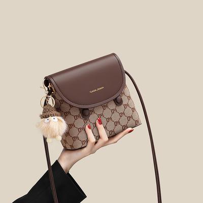 Handytasche Damen neue Damen Tasche Herbst und Winter Schulter Umhängetasche High-End Mode Pendler Beuteltasche