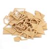 54PCS Clear Acrylic Stencil Template Set Leather Craft Quilting Sewing Tool  for Cloth Crafts Design in International Standard for   and Profe