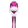 Halloween Teen Titans Starfire Cosplay Costume Full Set Roleplay Party