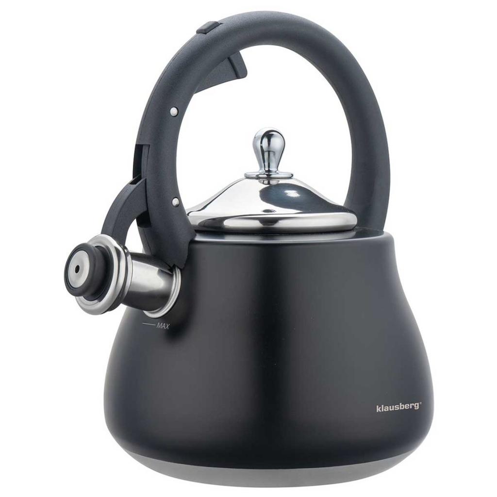 Czajnik Stalowy Z Gwizdkiem 2,8L Klausberg Kb-7918