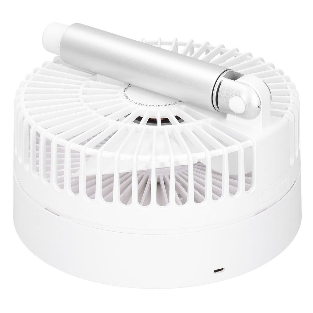 Shake Head Fan Portable Folding Telescopic Electric Fan for Outdoor