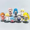 Hatsune Miku Pvc Figurine Collection Set With Assembly For Anime Enthusiasts And Display
