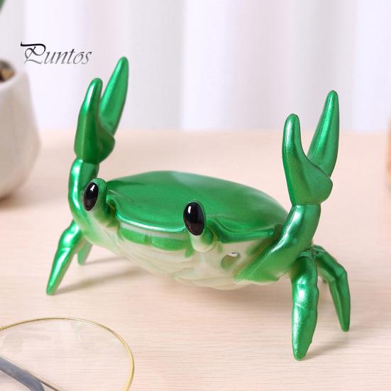 Office Decoration Accessory Phone Stand Compact Size Crab Design Mobile Holder Pen Workspace Organizer Storage Desk Desktop Supplies Pencil