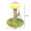 Cat Scratching Post: Sisal Rope Scratcher for Small Pets