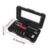 10-In-1 Gas Soldering Iron Case Set Multifunction HS-1115K Butane Lighter Spray Gun Set Welding Equipment 26ml Kit Torch