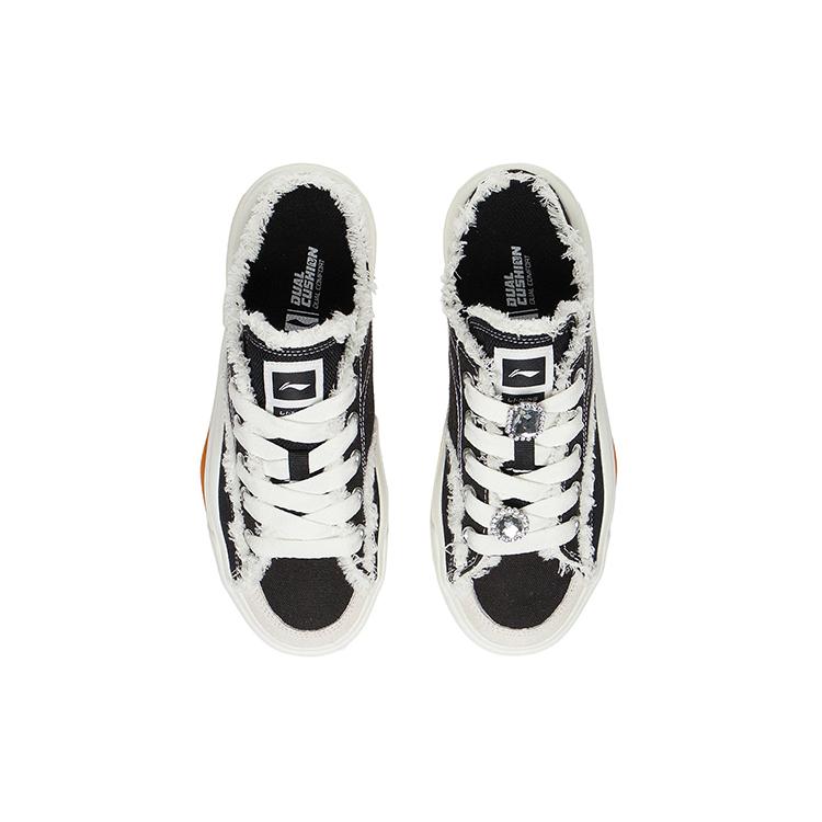 New LiNing COMFY Mule Slip Resistant, Abrasion Resistant, Breathable Low Top Casual Shoes Women's Black AGCS142-2