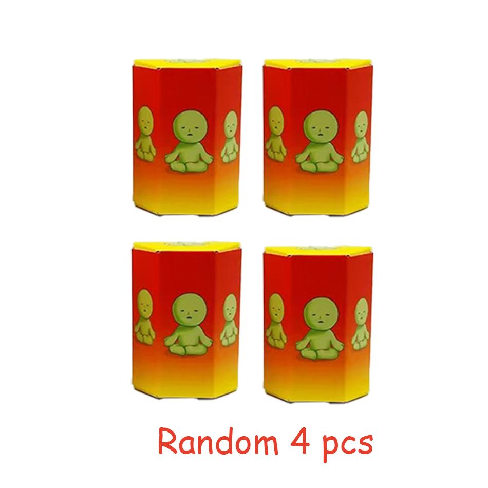 SMISKI Living Yoga Series Luminous Elf Glowing Doll Blind Box Cute Desktop Toy Model Surprise Gift