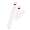 Valentines Day Over Knee Long Socks Cute Lip Heart Love Pattern Thigh High Stockings for Women Parties and Casual Wear