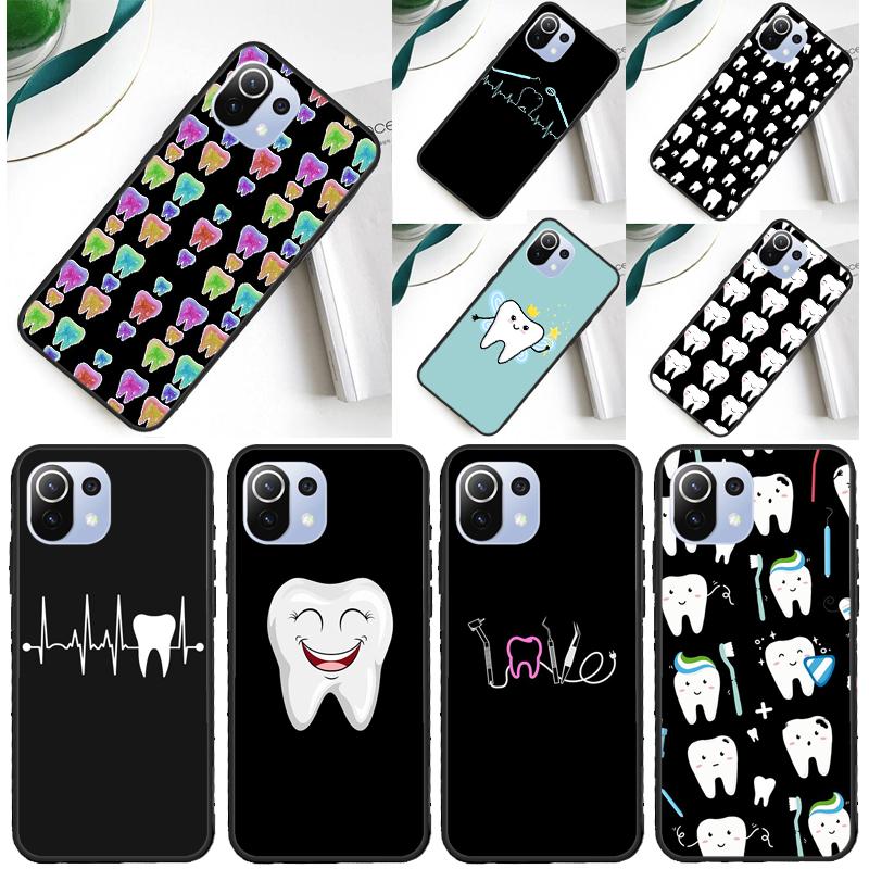 Dentist Dental Teeth Tooth Doctor Cover For Xiaomi 13 14 Ultra 11T 12T 13T 14T Pro POCO X7 Pro X3 X5 F3 F5 F6 M6 X6 Pro Case