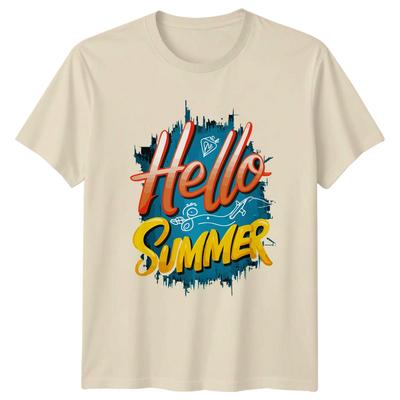 Hello Summer T-Shirt Vacation Travel Summer Gift For Him And Her