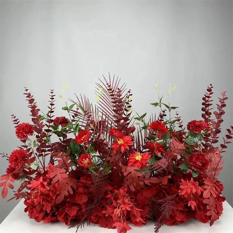 Artificial Floral Arrangements for Weddings, Multiple Colors, Road Decoration, and T-Stage Floristry