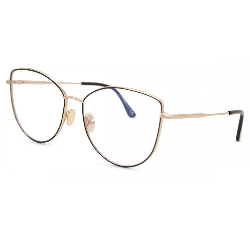 Tom Ford Ft5667 B Blue Light Block 005 Women Eyeglasses