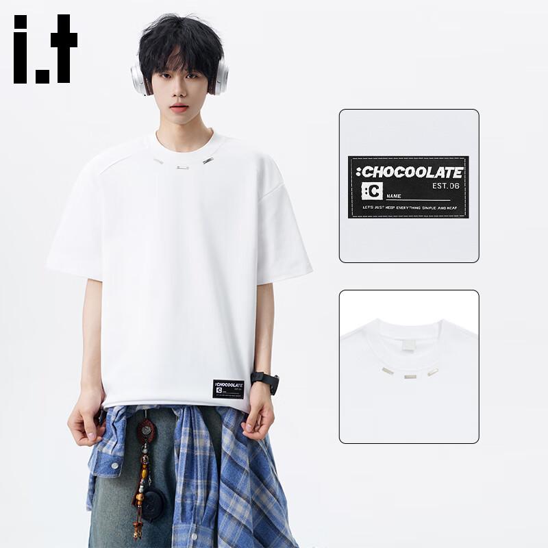 CHOCOOLATE Men s Heavyweight Round Neck Short Sleeve T-Shirt XL