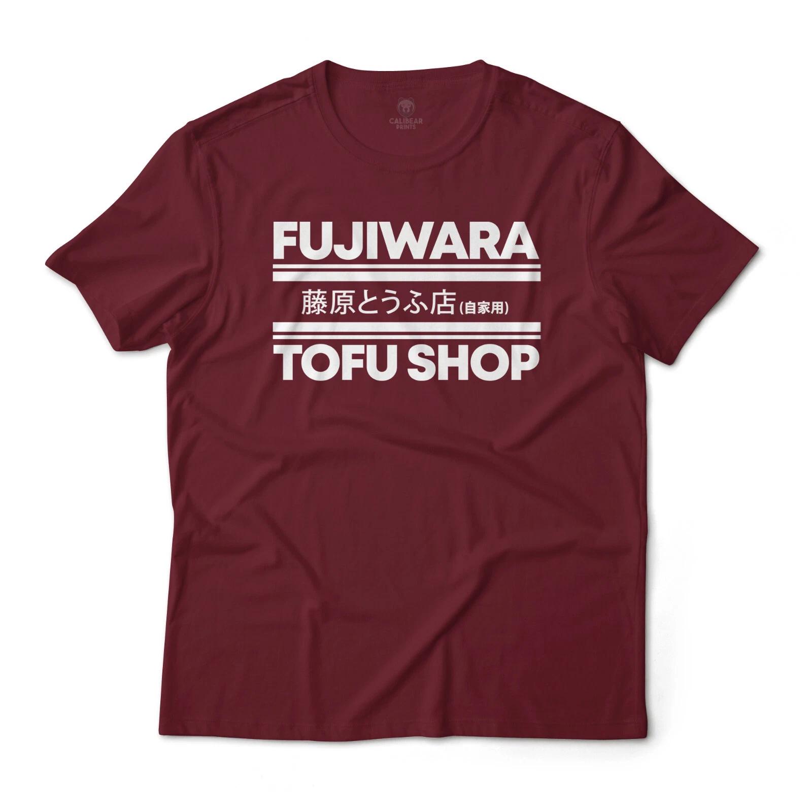 Fujiwara Tofu Shop Initial-D Anime Graphic Art Lightweight Cotton T-T-Shirt 3XL