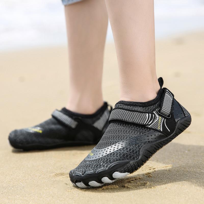 Children's River Tracing Shoes Parent-child Outdoor Hiking Shoes Beach Swimming Anti-cut Children's Shoes Quick-drying Five-finger Sports Water Shoes