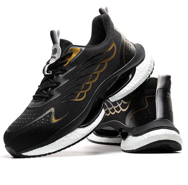 Unisex Summer Safety Shoes: Steel Toe Cap, Anti-Smash, Anti-Puncture, Non-Slip, Breathable, Anti-Odor for Construction Sites