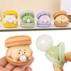 Anti-Stress Squeeze Toy Animal Spit Bubble Burger Desktop Decorative Ornaments  Children