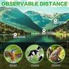 16x52 Dual Focus Monocular Upgrade Handheld Telescope 66m/8000m for Camping Concerts Fishing Hunting Spotting