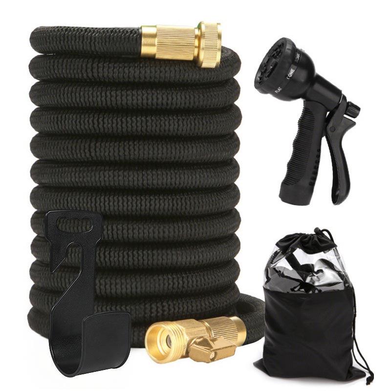 High-Pressure Telescopic Garden & Car Wash Water Hose with Soft Grip