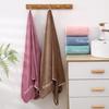 Heyuxie Customizable Microfiber Coral Fleece Bath Towel 2-Pack
