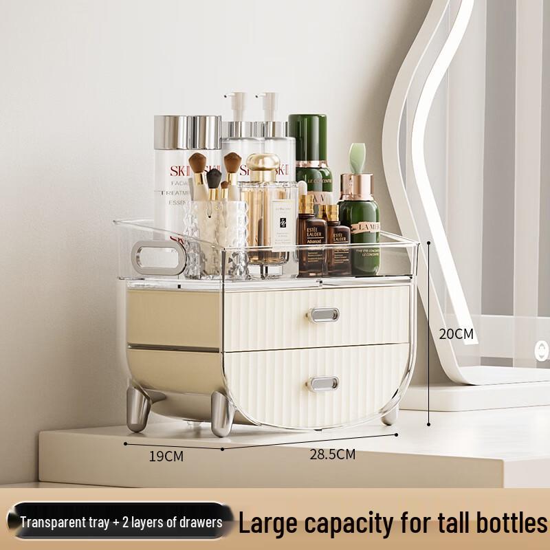 GOWKE Dustproof Makeup Organizer