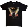 ZZ Top Mens T Shirt Black Eliminator Vintage Distressed Band Official