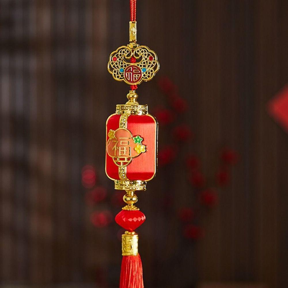Red Spring Festival Decorations Handmade New Year Hanging Ornaments Living Room Decoration