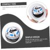 Milisten Car Compass Ball Dashboard Auto Compass for Vehicle Navigation and Marine Use Easy to Install and Adjustable for Road Trips and Outdoor