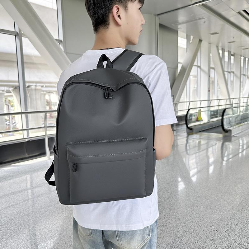 Schoolbag New Lightweight and Simple Computer Backpack Medium College Student Schoolbag Outdoor Travel Backpack Leisure Backpack Women
