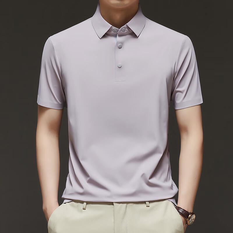 Firstview Men's Soft Breathable Polo Shirt