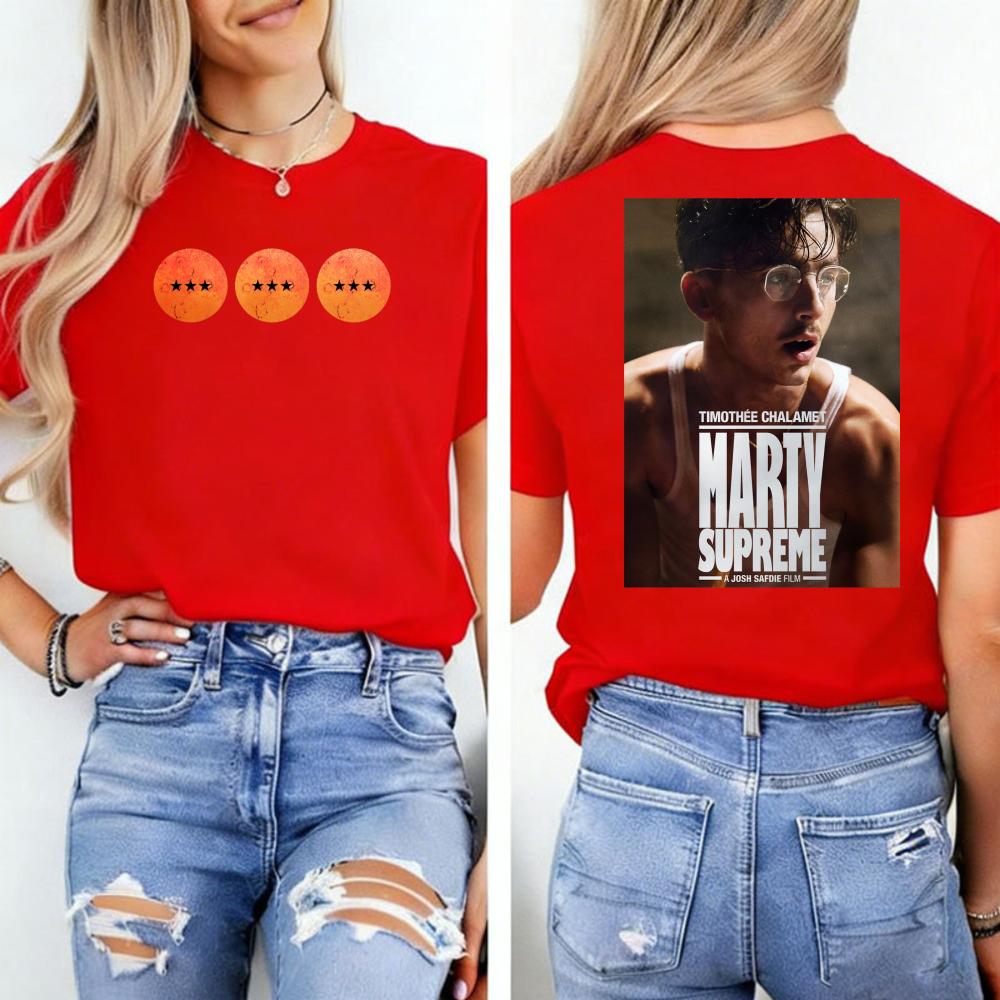 Marty Supreme Timothe Chalametunisex Tshirt The Ultimate Pickleball Showdown Unleash Power on The Court with This Epic Tee