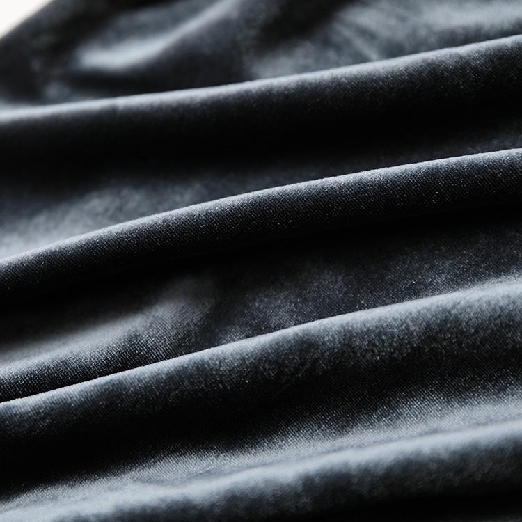 Autumn Silk Velvet Women's Long Casual Pants