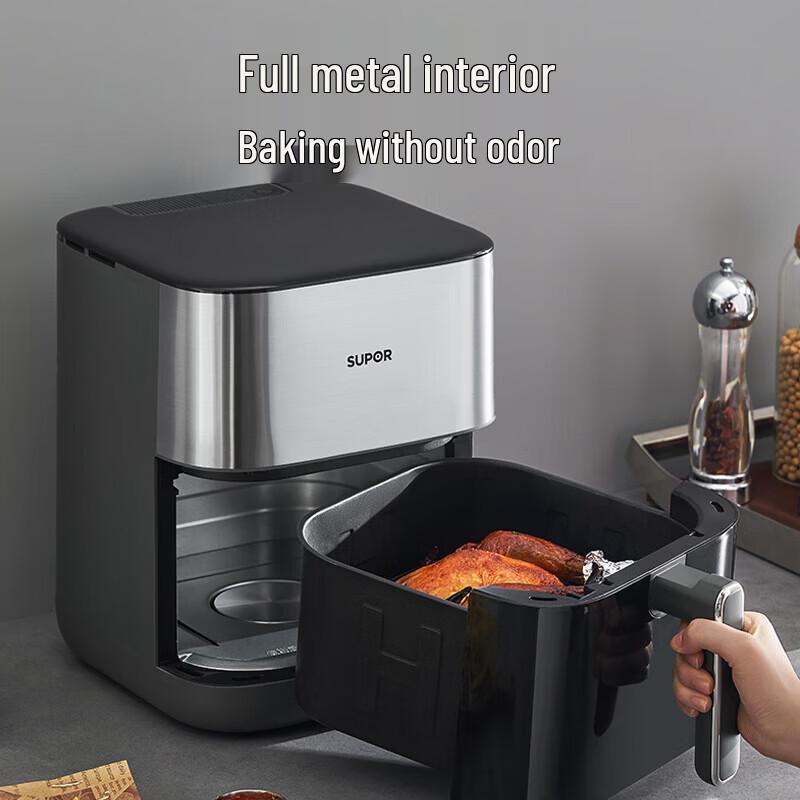 SUPOR 6L Far-Infrared Smart Air Fryer with Visual Touch Control