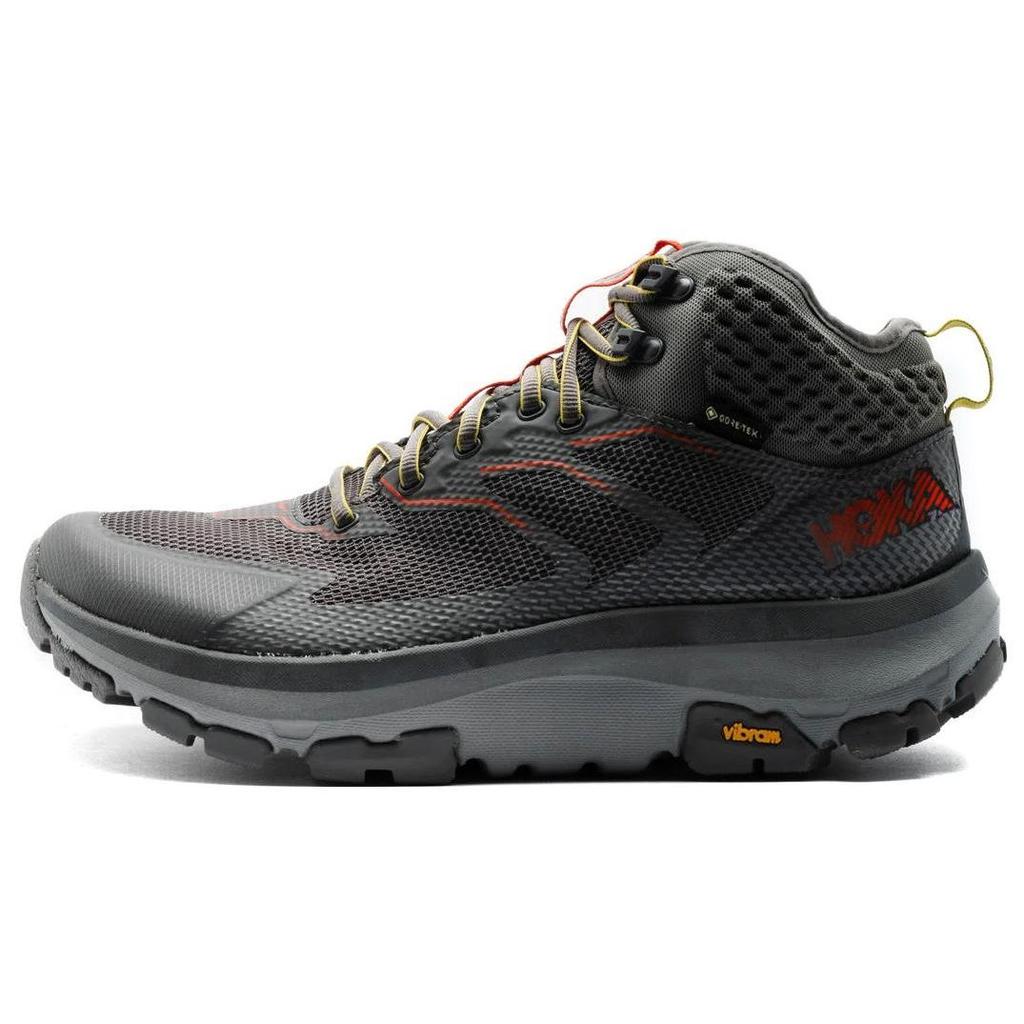HOKA One One Sky Toa Gtx Durable Breathable Mid-Top Outdoor Functional Shoes Unisex Shoes Gray 1112032-CGFS