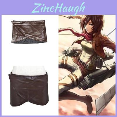 Attack On Titan Cosplay Rok Met Kunstleer Materiaal