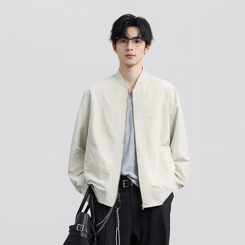 Men's Casual Baseball Collar Jacket