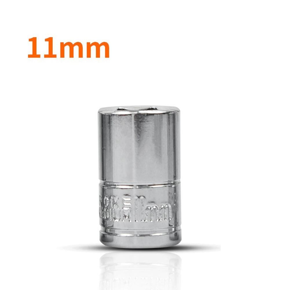 Slotted Ratchet Lock Design 14 Socket Wrench Head Sleeve for Secure Grip 1pc