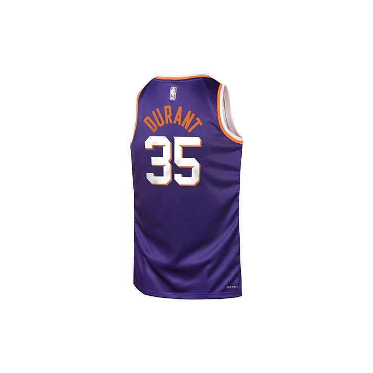 Nike X NBA Youth Phoenix Suns Durant Quick-Dry Breathable Basketball Jersey Kids jerseys Dark-Violet 3Z2B7BX2P00-SUNKD