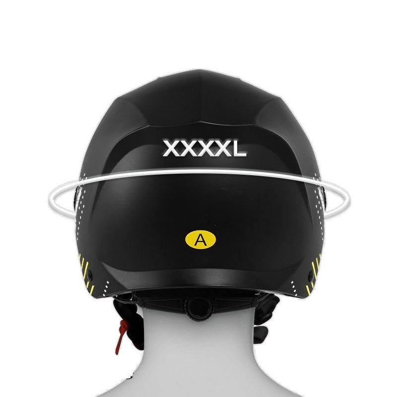 Unisex Certified Electric Motorcycle Helmet - Summer Sunscreen, Meets National Standards