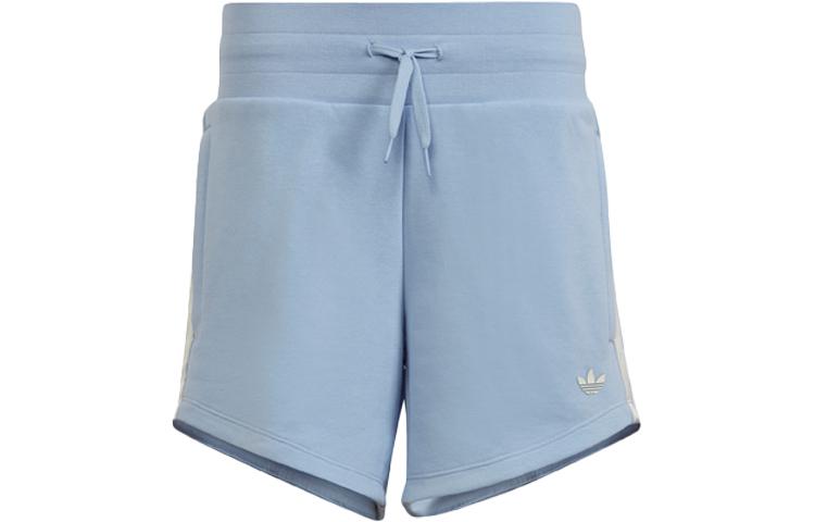 Adidas Originals Hw Shorts Kids  Light Pink Blue IB8452 140