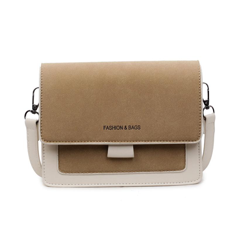 Premium sense small square bag women's 2025 new trendy Korean version wide shoulder strap shoulder bag fashionable versatile messenger bag