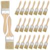 10/20 Stück Pinsel Holz-Grillbürste Weichhaar-Pinsel Künstler-Malpinsel Möbel-Farbe Werkzeug Möbel-Farbpinsel