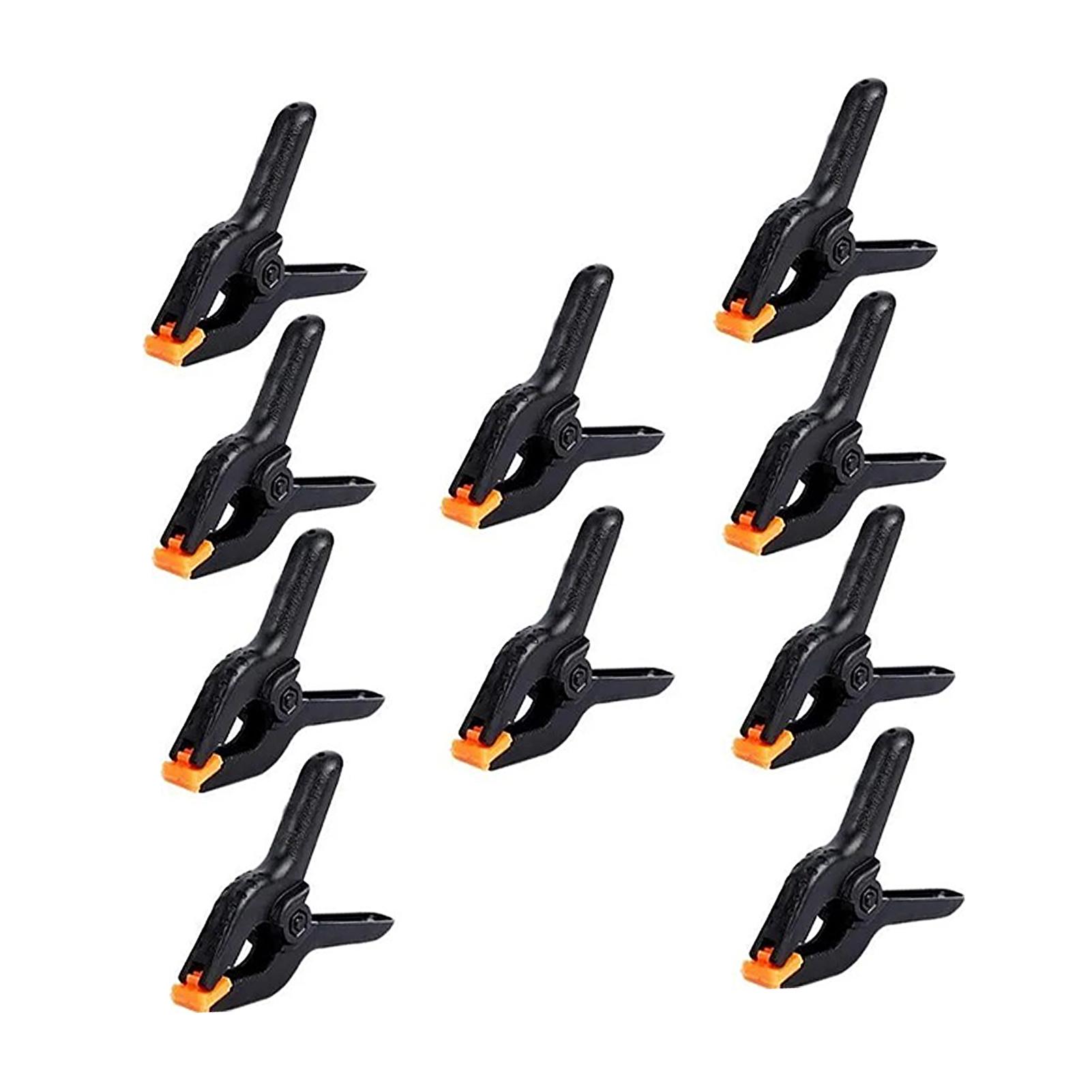 

10PCS Woodworking Clip A Shaped Heavy Duty Small Spring Clamps Set for Backgrounds