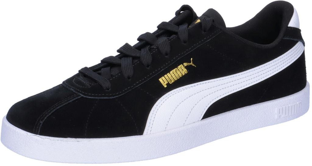 Puma Club II Suede Sneakers Black/white/gold