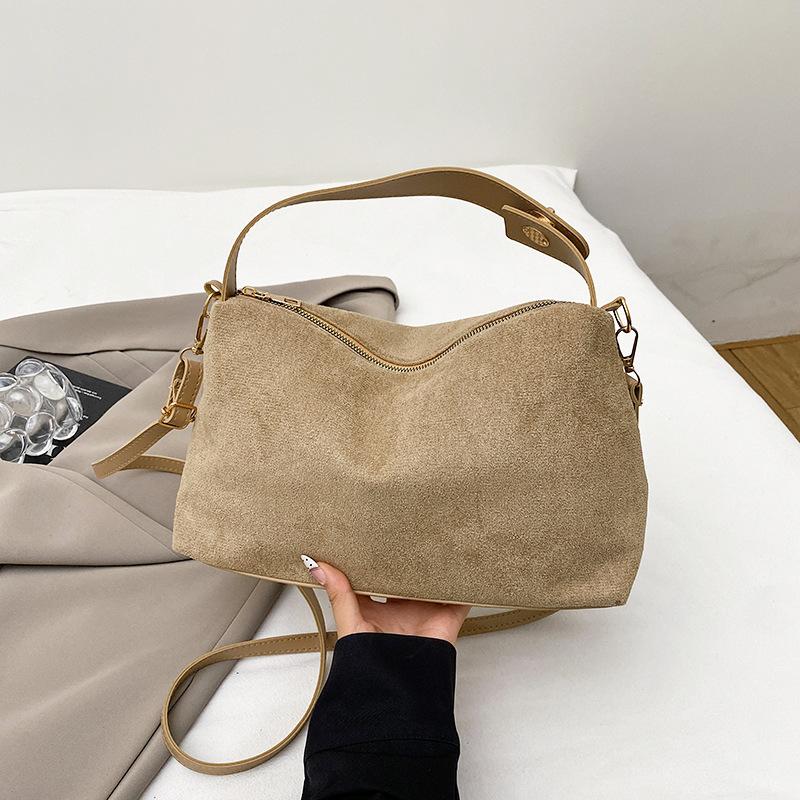 1 Stück Damen High-End-Gefühl Große Kapazität Tasche Damen Einfache Pendler Schulter Handtasche Herbst und Winter Mode Vielseitige Damen Tasche
