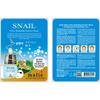 [OF43P7Q1] Snail Mask Pack Face Pack Sheet Skin Care 40 Count (12134004)