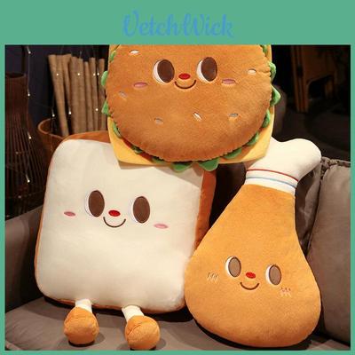 Soft Plush Pillow Cushion With Cartoon Print For Living Room Home Decor