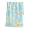 Floral Bath Towel Cotton Soft Absorbent Hand Towel Fast Drying Washcloth Bathroom Towel for Face Spa Kitchen Gym Hotel