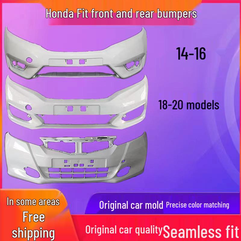 

Подходит для моделей Honda 2014-2020 годов: накладки и облицовки переднего и заднего бамперов, доступны в различных цветах запекаемой краски. 14-17 Fit Unpainted - Front Bumper