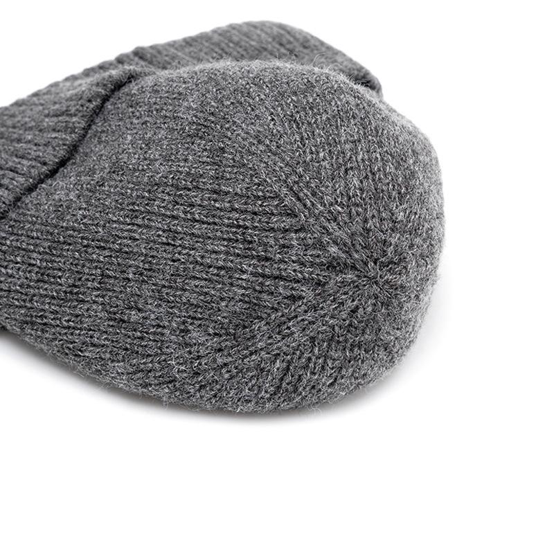 Knitted Wool Cap Men's Autumn Winter Cap